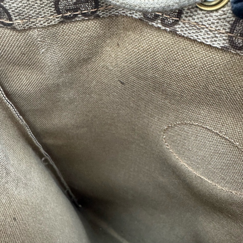 【赫蒂國際精品】Gucci 古馳 復古 GG Supreme 抽繩手拿包/束口袋-13