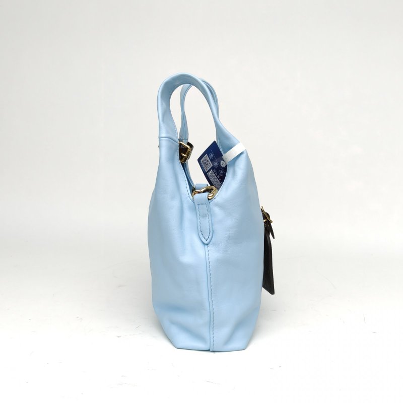 LOUIS VUITTON Atlantis菜籃子小號藍色羊皮晶片SUNYitian聯名肩背包-3