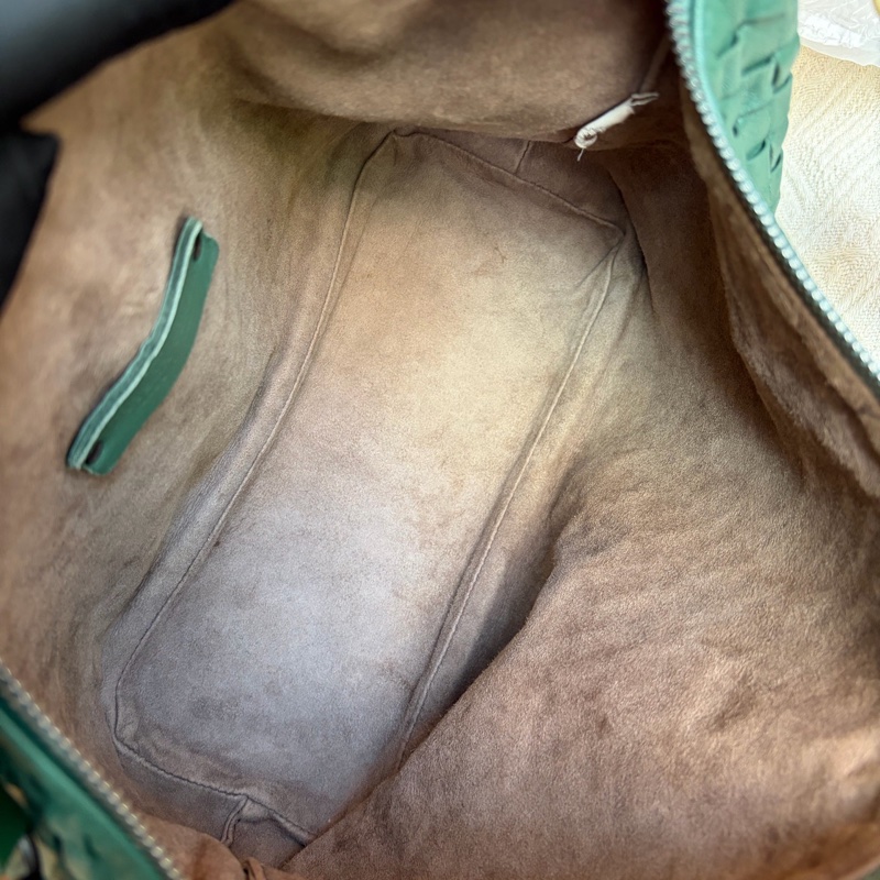 Bottega Veneta 葆蝶家  綠色飯盒 底長25cm🈚附件-6