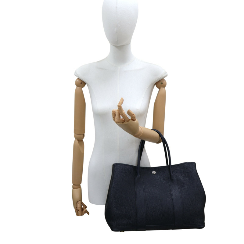 黑色 Negonda牛皮 Garden Party 36 手提包 Y刻【HERMES 愛馬仕】 H051568CK-11