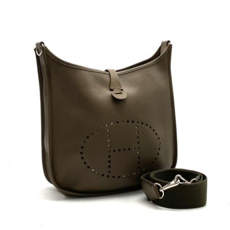 愛馬仕 Hermès Evelyne 29 大象灰 側背包-0