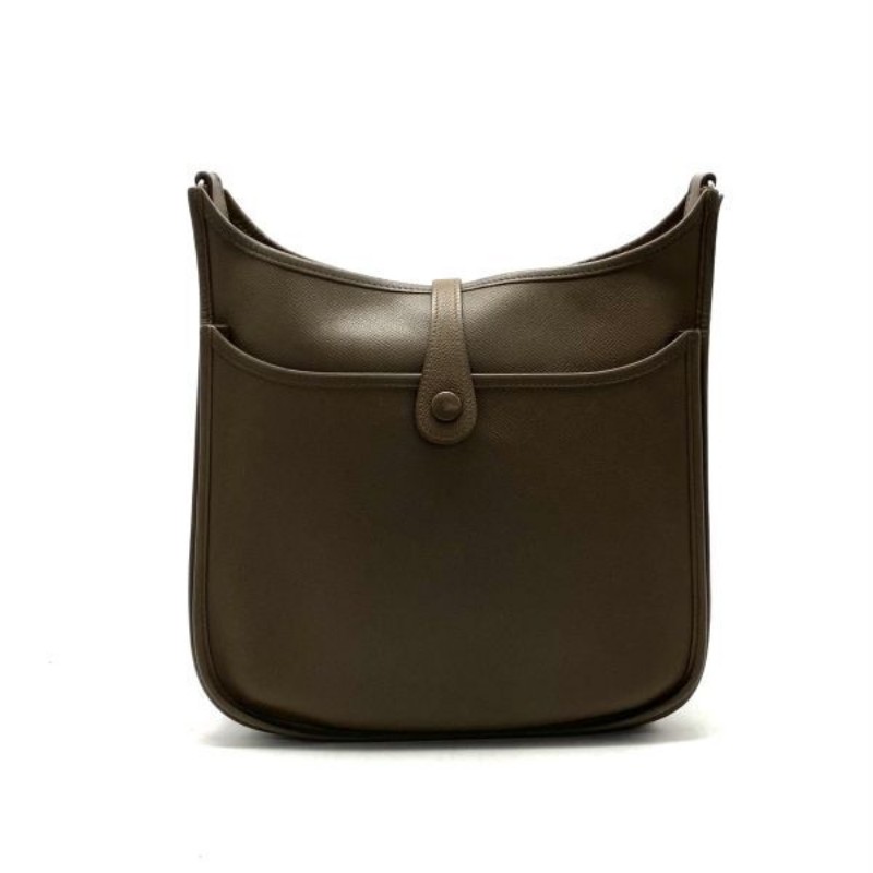 愛馬仕 Hermès Evelyne 29 大象灰 側背包-2