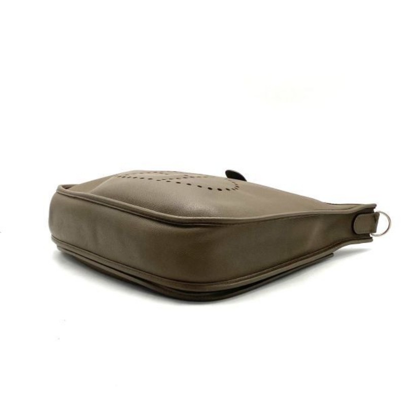 愛馬仕 Hermès Evelyne 29 大象灰 側背包-8