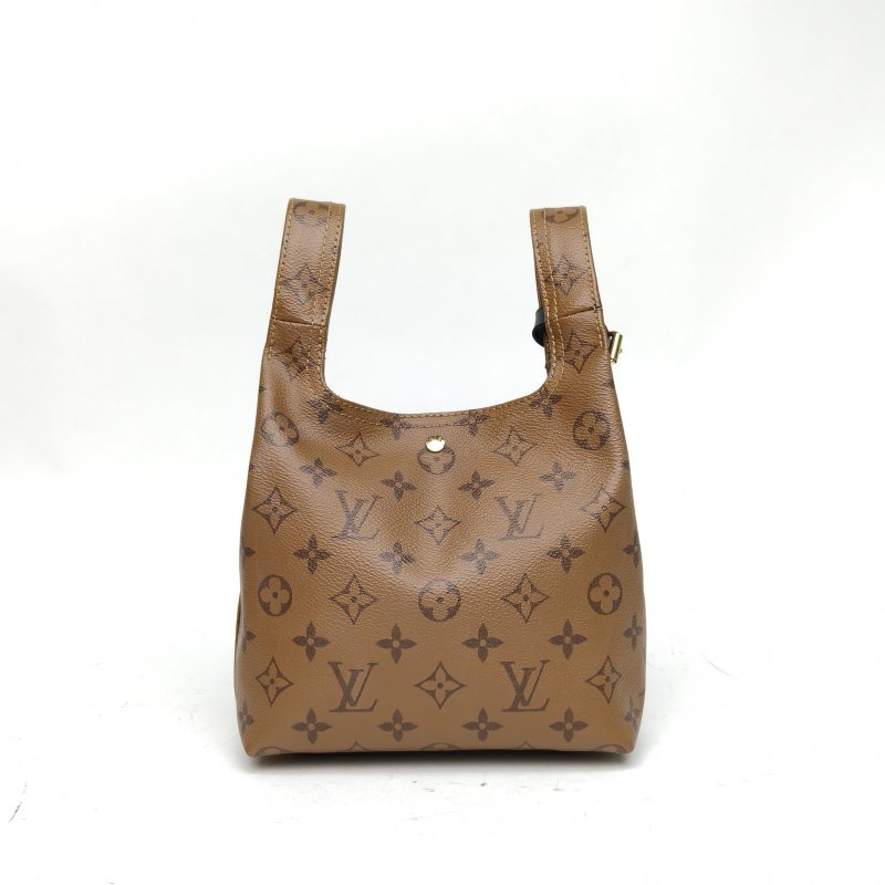 LOUIS VUITTON Atlantis菜籃子小號老花PVC晶片肩背包-2