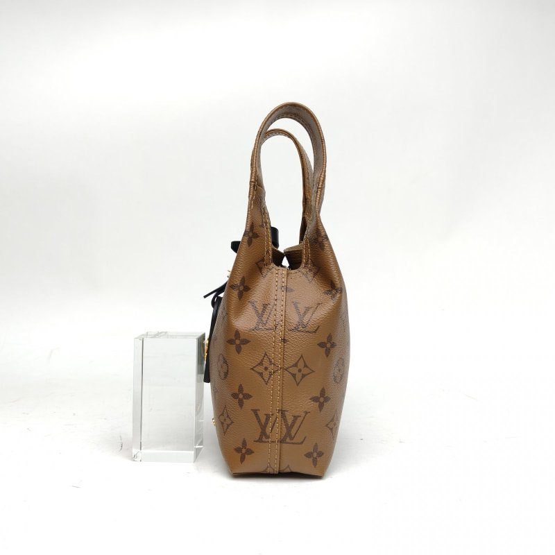 LOUIS VUITTON Atlantis菜籃子小號老花PVC晶片肩背包-3