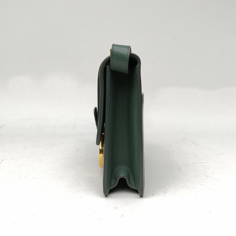 DIOR 30Montaigne蒙田皮肩帶大號綠色牛皮金扣2019肩背包-1