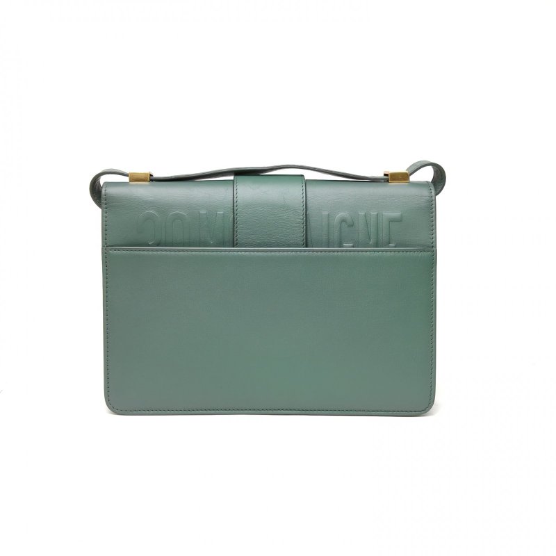 DIOR 30Montaigne蒙田皮肩帶大號綠色牛皮金扣2019肩背包-2