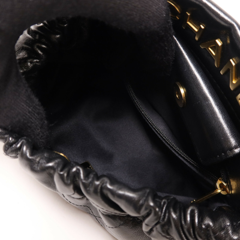 CHANEL 羊皮皮革Mini Resin Charms Bag鏈帶手挽肩背兩用袋-4