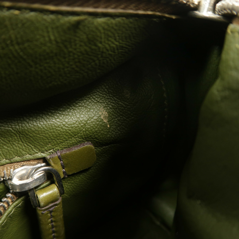 PRADA 麂皮皮革Shoulder Bag肩背袋-17