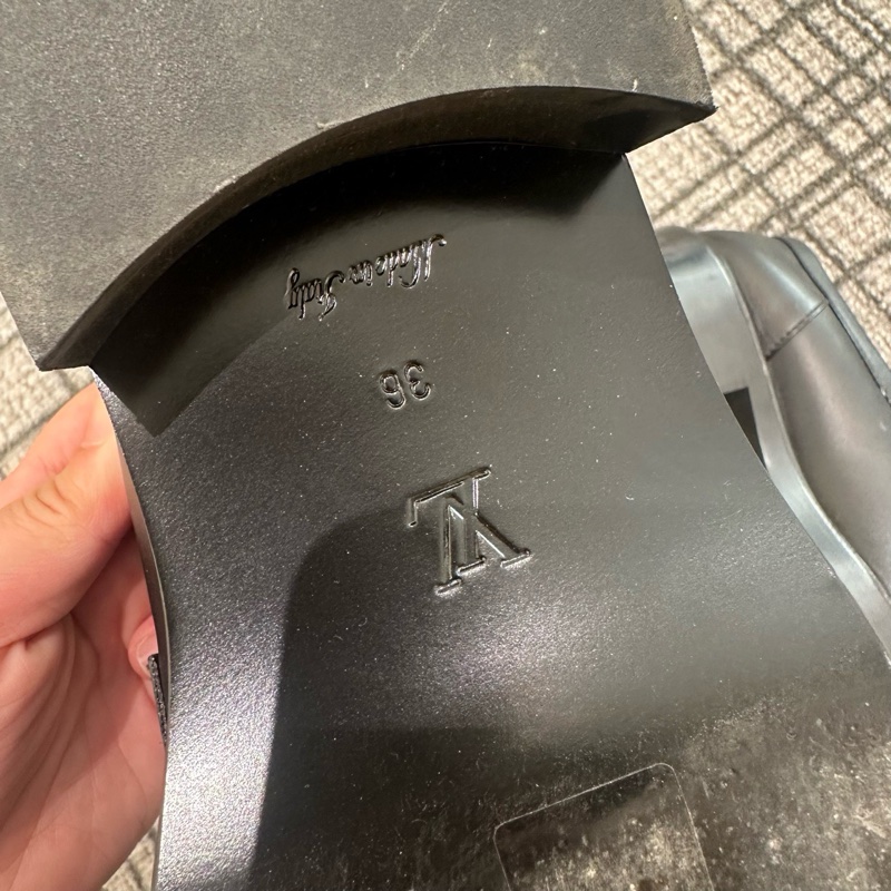 Louis Vuitton路易威登 老花低跟商務休閒鞋 36碼 🈚附件-5