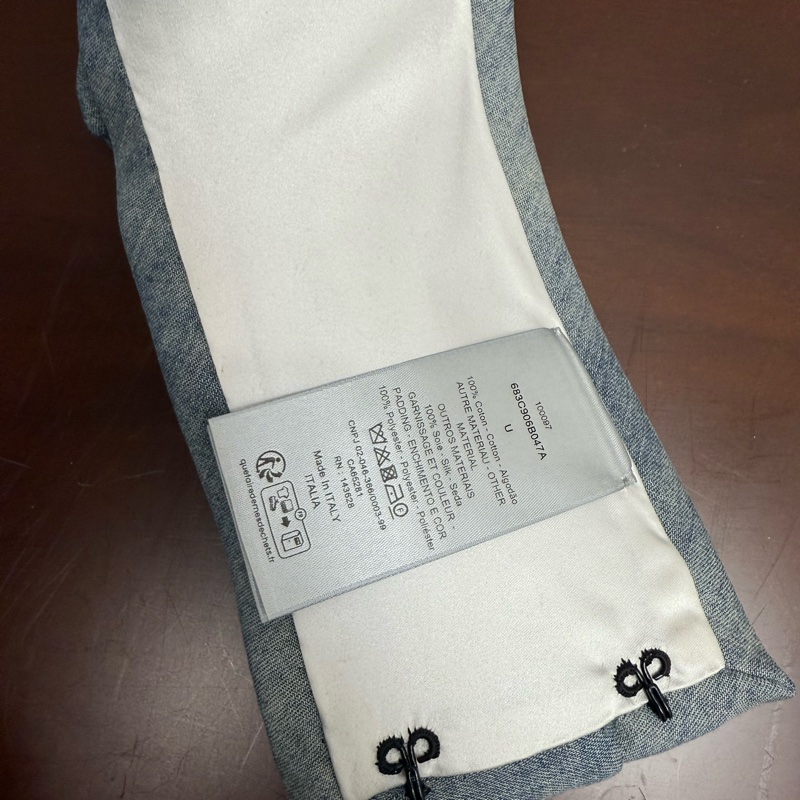 Dior blue stonewashed neckband 頸帶-5