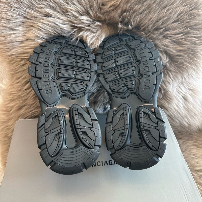 僅試穿 巴黎世家 Track 沙灘涼鞋 黑色 尺碼：37 配塵袋-5