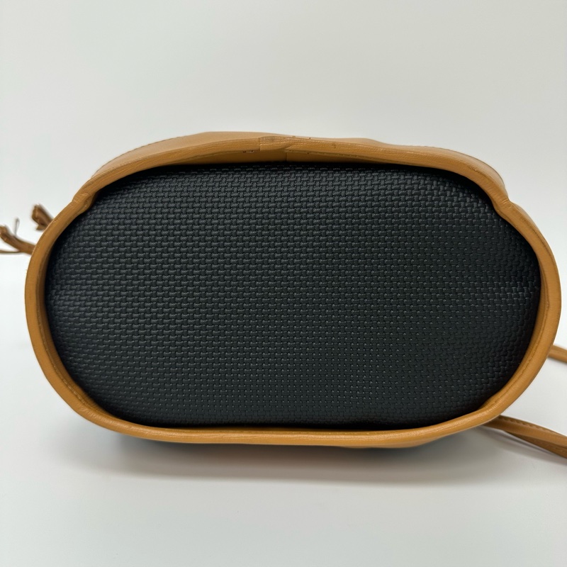 【赫蒂國際精品】YSL 聖羅蘭 絕版 古董編織拼皮革水桶包 vintage-5