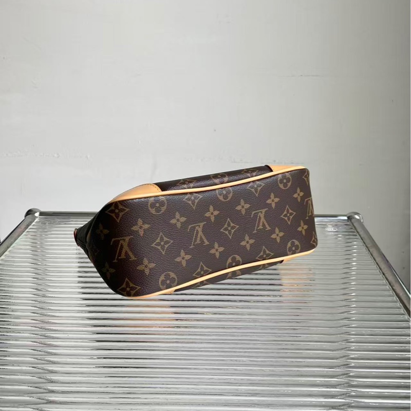 🔥新到：LV / 路易威登Boulogne黃牛角 鏈條包，經典老花 晶片款，尺寸：26*18cm-3