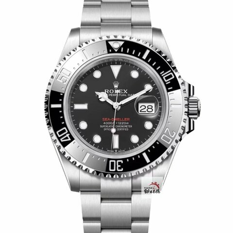 【大眾名錶】ROLEX 勞力士126600 Sea-Dweller 2022/08全配 單紅海使 大眾名錶B1275