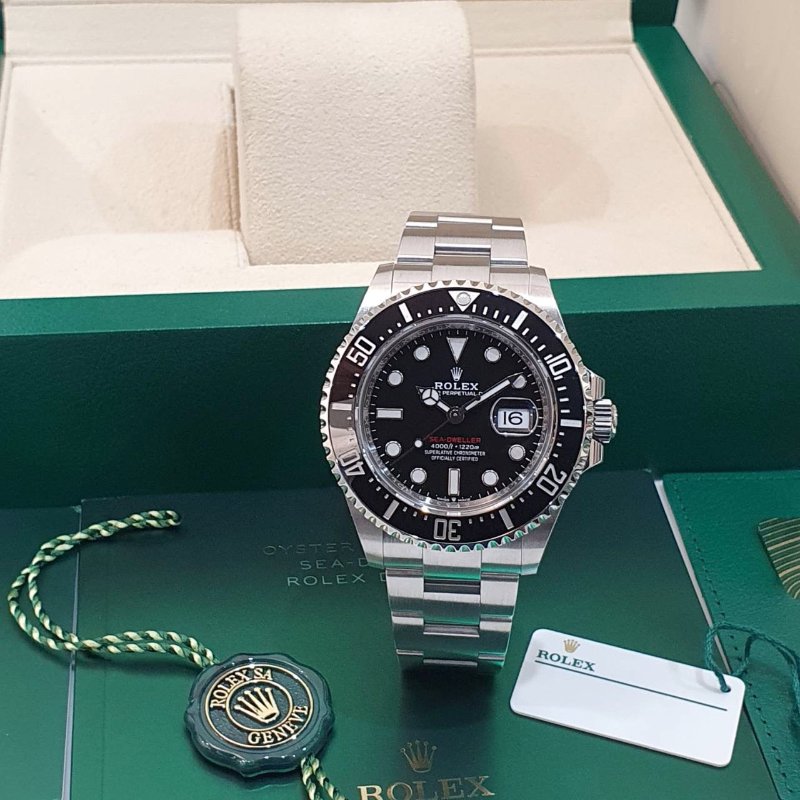 【大眾名錶】ROLEX 勞力士126600 Sea-Dweller 2022/08全配 單紅海使 大眾名錶B1275-3