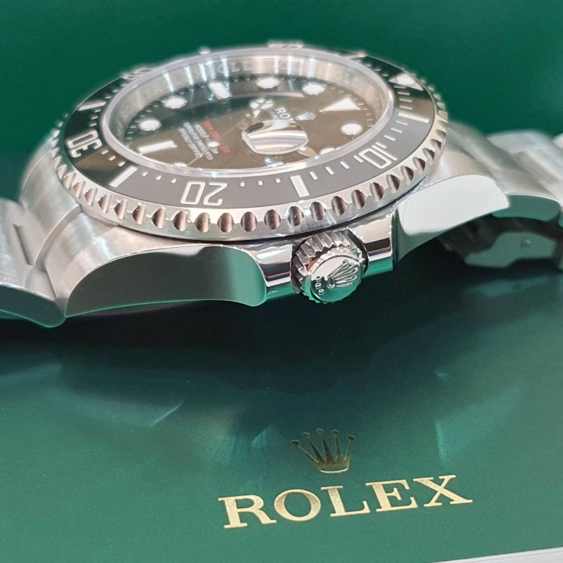 【大眾名錶】ROLEX 勞力士126600 Sea-Dweller 2022/08全配 單紅海使 大眾名錶B1275-5