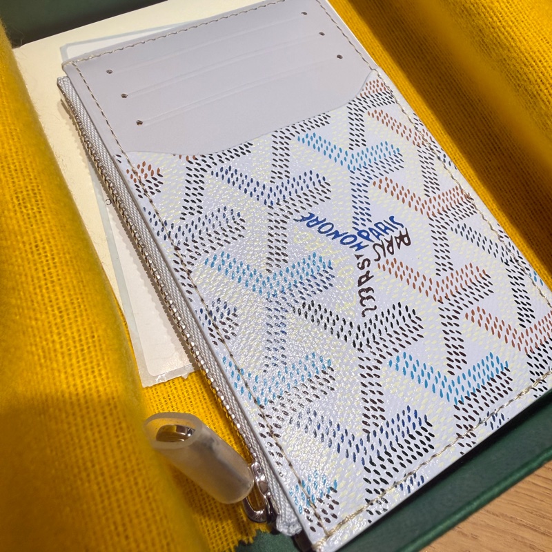 Goyard 限量色冰川藍卡包 卡片夾-1