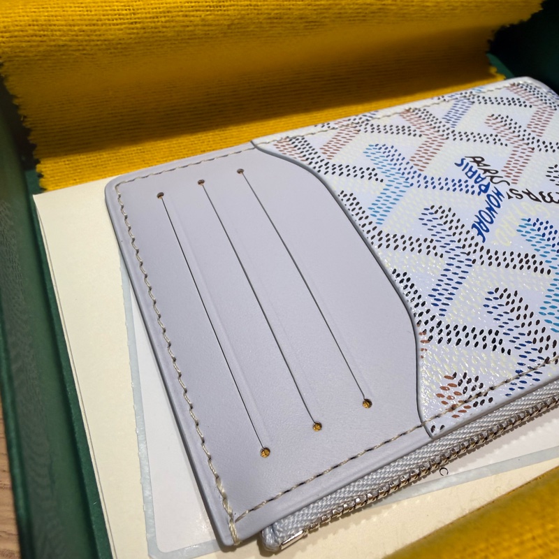 Goyard 限量色冰川藍卡包 卡片夾-2