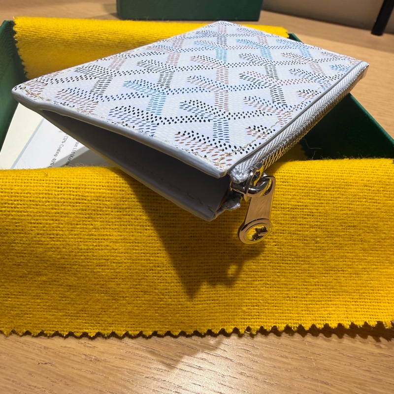 Goyard 限量色冰川藍卡包 卡片夾-4