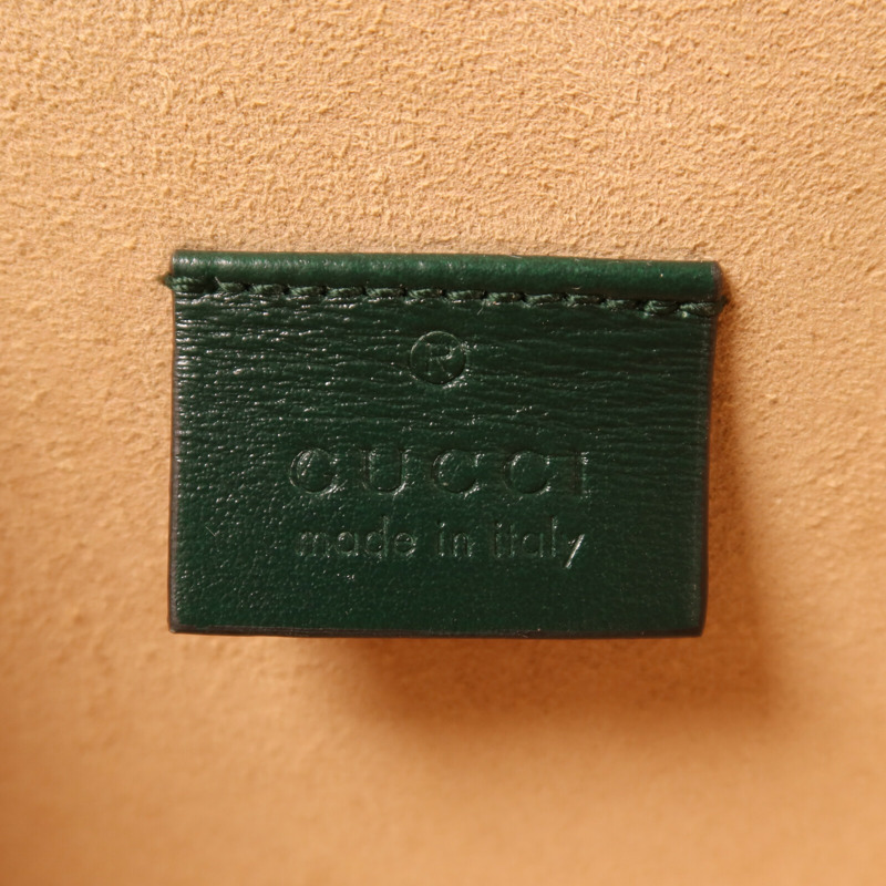 GUCCI 牛皮皮革Mini Geometric Clutch手拿包-5