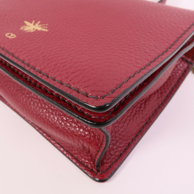 Dior 牛皮皮革D-Bee肩背袋-10