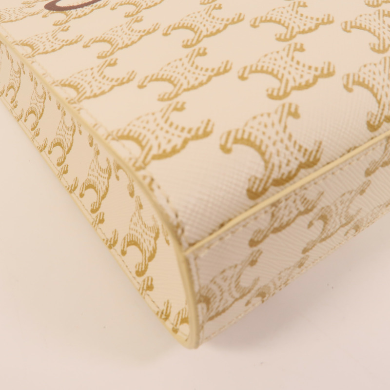 CELINE 塗層帆布Mini Vertical Cabas手挽肩背兩用袋-8