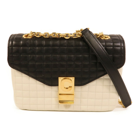 CELINE 牛皮皮革C Bag肩背袋