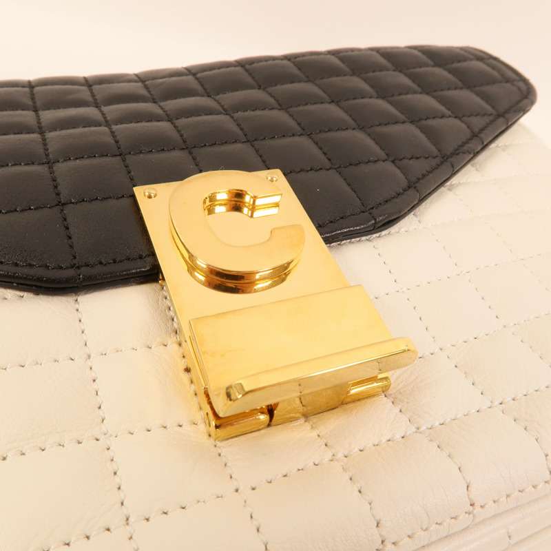 CELINE 牛皮皮革C Bag肩背袋-7