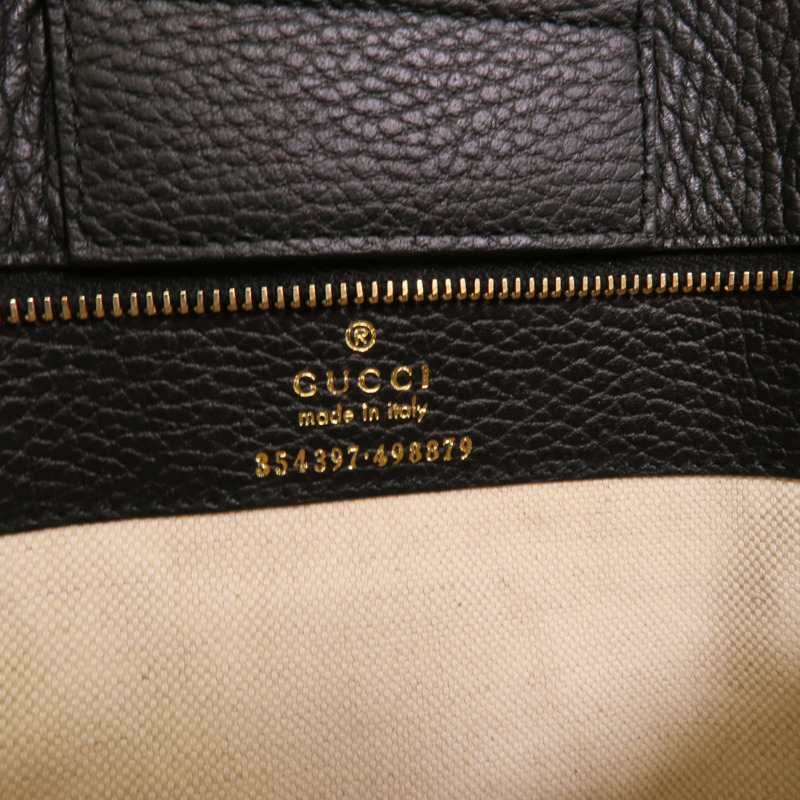GUCCI 牛皮皮革Tote Bag肩背袋-8