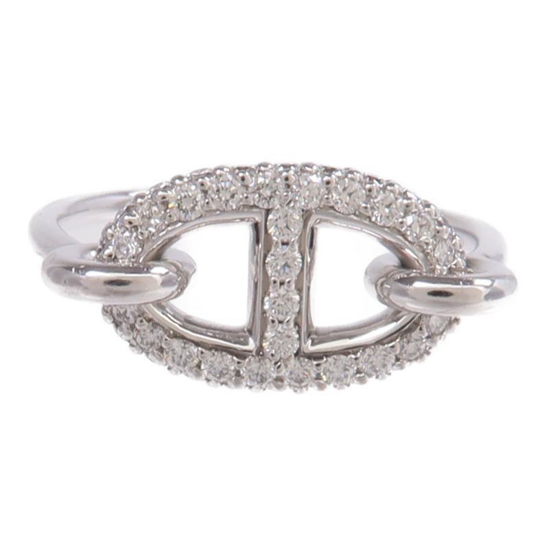 HERMES 18K白金Farandole Ring鑽石戒指-1