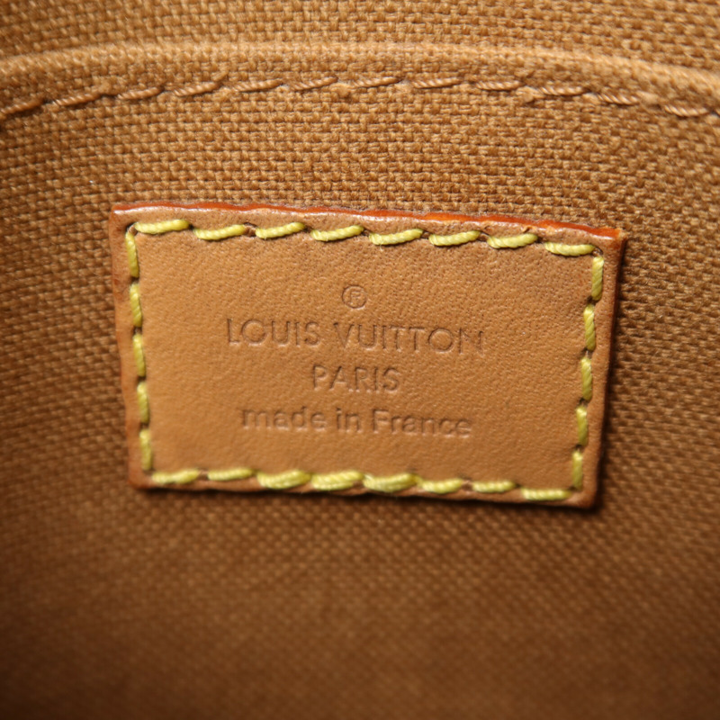 LOUIS VUITTON Monogram Petit Sac Plat手挽肩背兩用袋-5