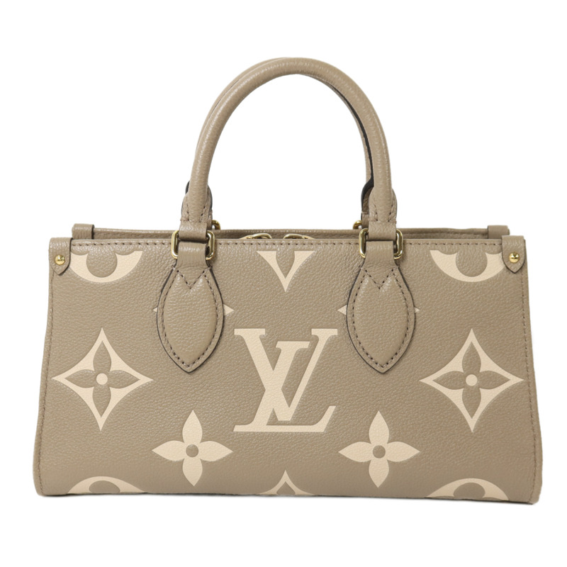 LOUIS VUITTON Monogram Empreinte OnTheGo East West鏈帶手挽肩背兩用袋-1