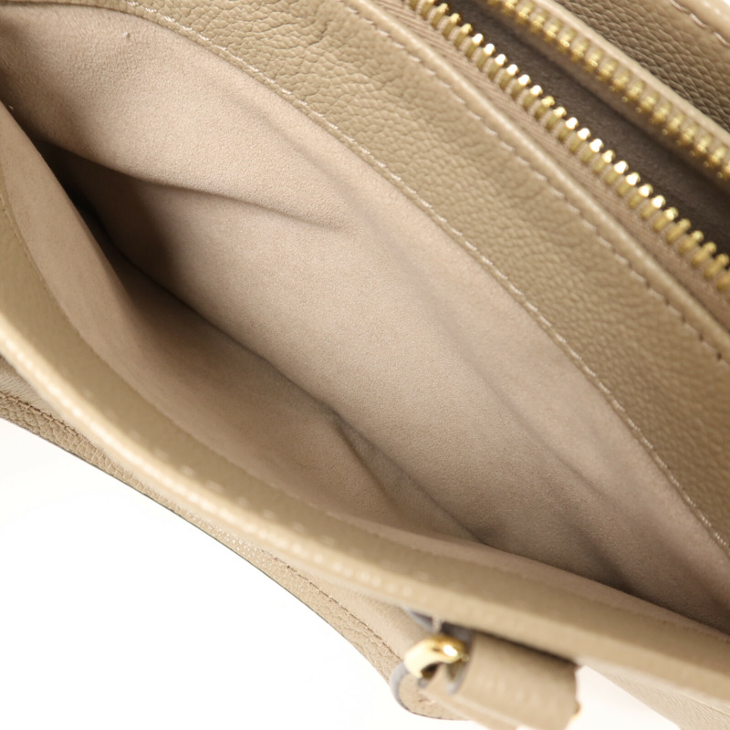 LOUIS VUITTON Monogram Empreinte OnTheGo East West鏈帶手挽肩背兩用袋-6