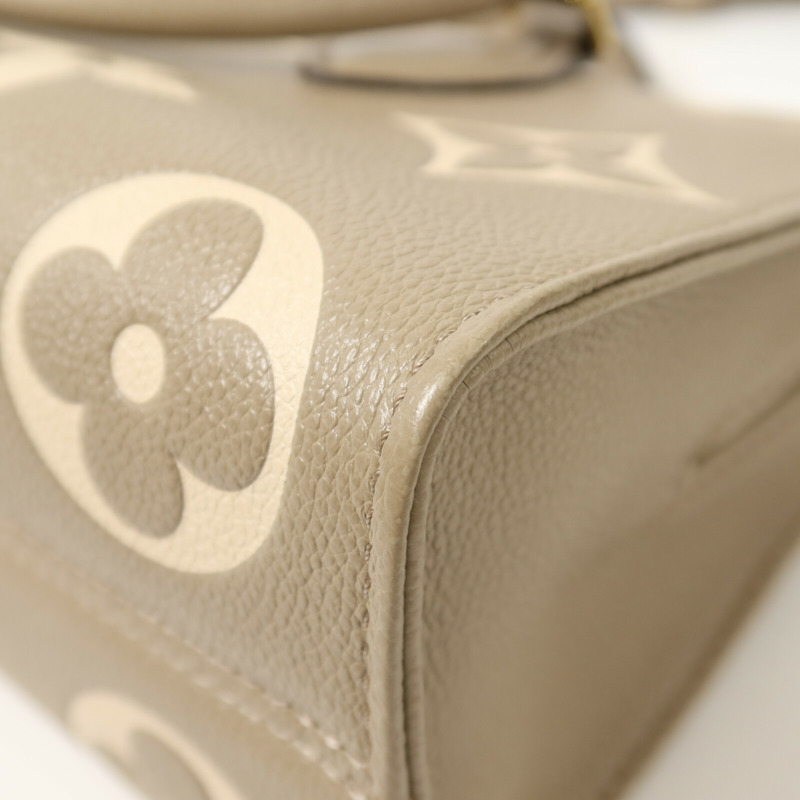 LOUIS VUITTON Monogram Empreinte OnTheGo East West鏈帶手挽肩背兩用袋-11