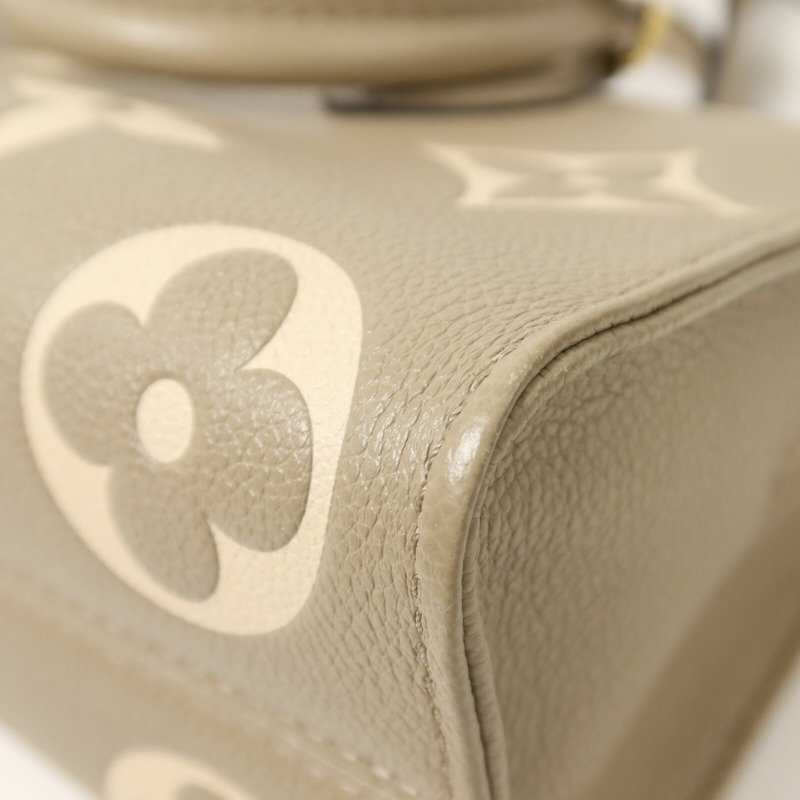 LOUIS VUITTON Monogram Empreinte OnTheGo East West鏈帶手挽肩背兩用袋-13