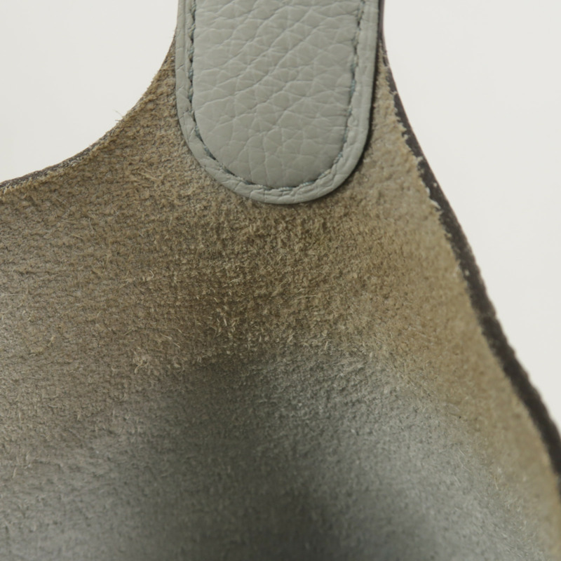 HERMES Clemence皮革Picotin MM手挽袋Bleu Pale-13