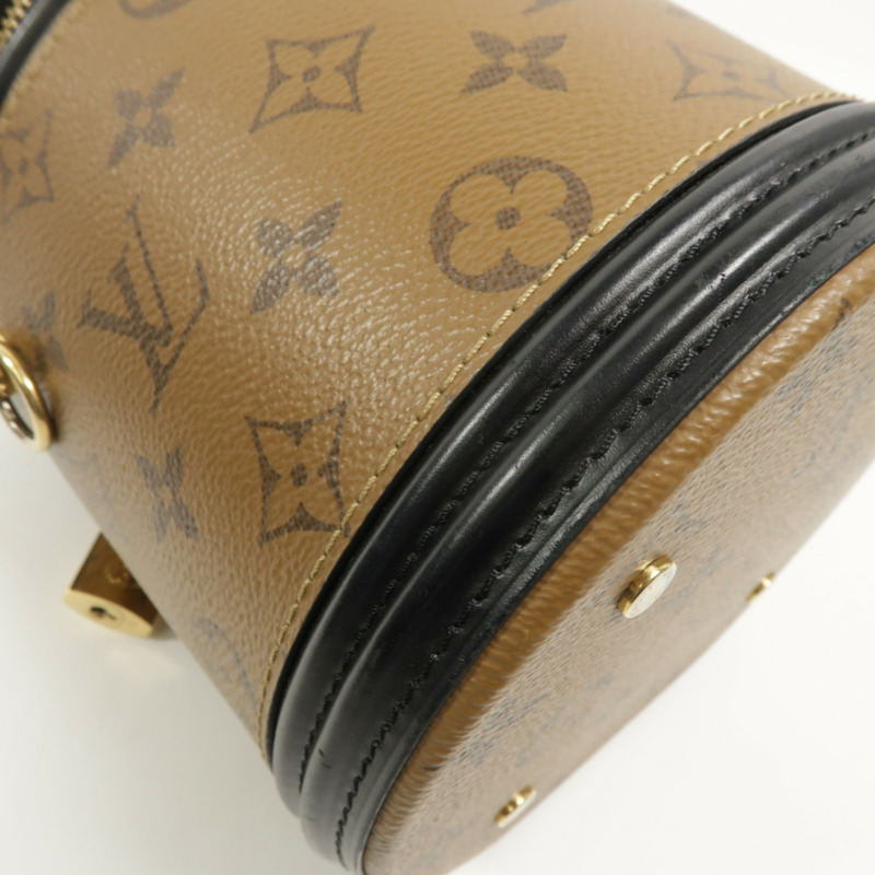LOUIS VUITTON Monogram Reverse Cannes手挽肩背兩用袋-10