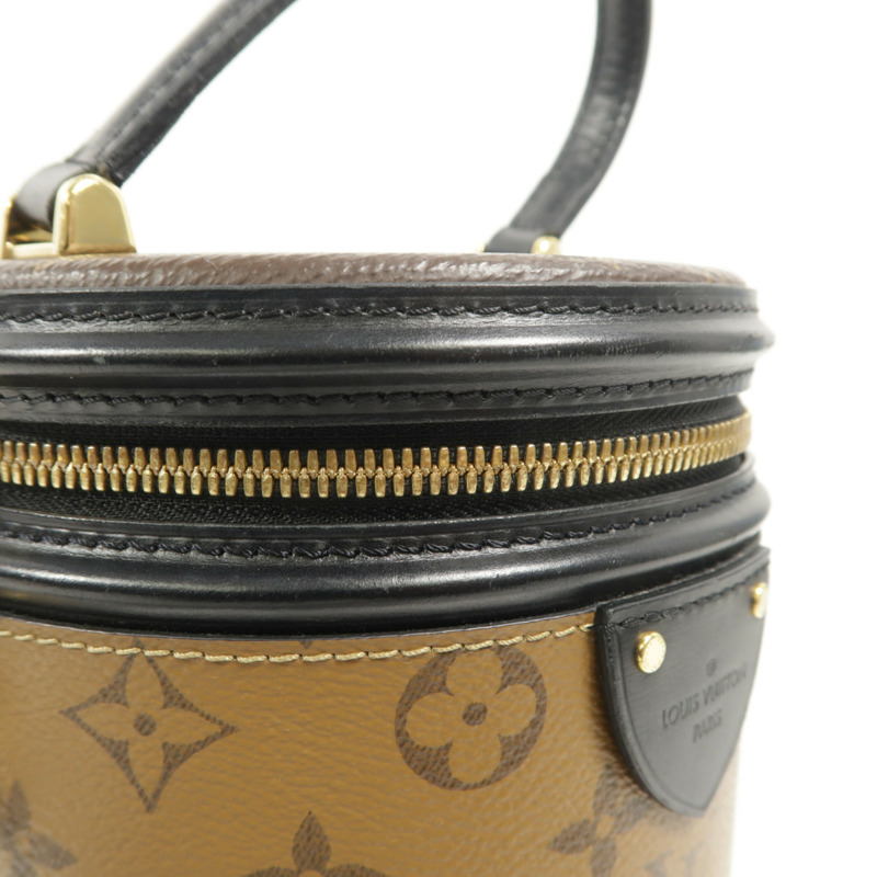 LOUIS VUITTON Monogram Reverse Cannes手挽肩背兩用袋-15