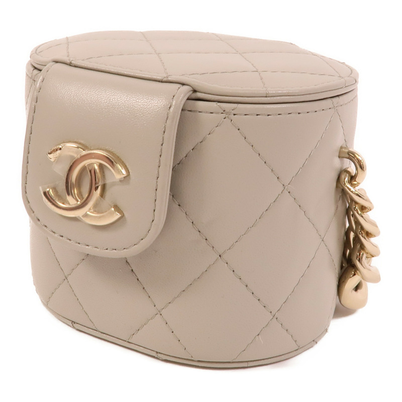 CHANEL 羊皮皮革Vanity Case肩背袋-2