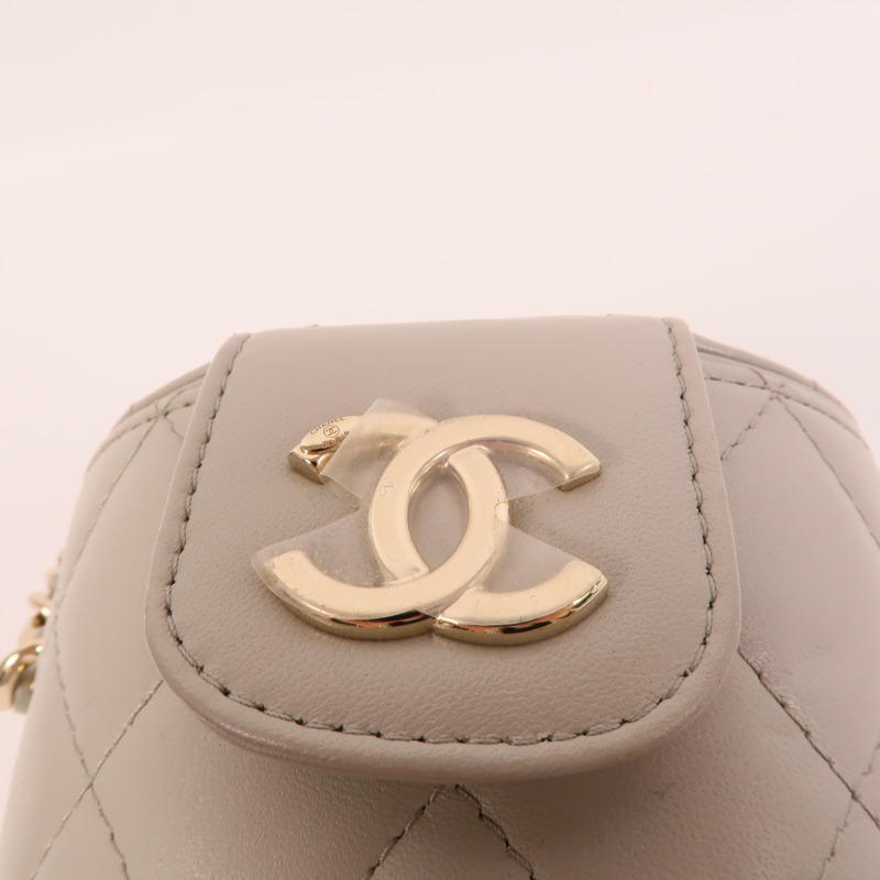CHANEL 羊皮皮革Vanity Case肩背袋-6