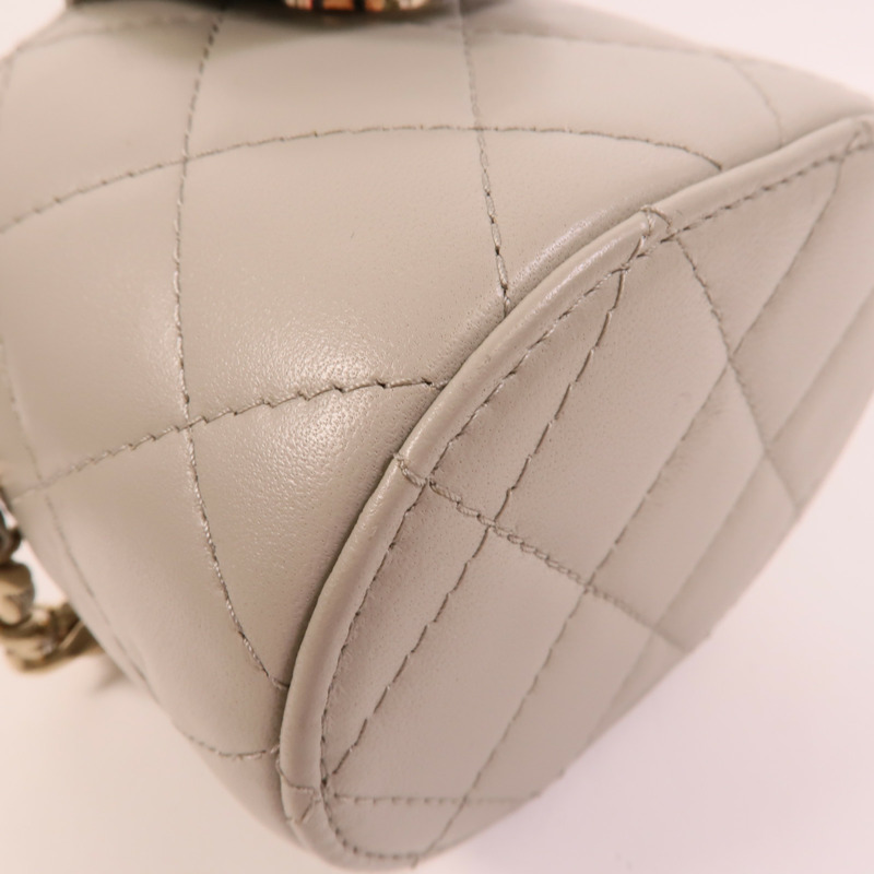 CHANEL 羊皮皮革Vanity Case肩背袋-12