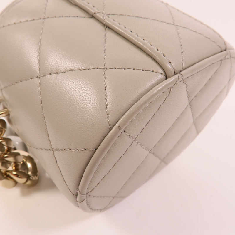 CHANEL 羊皮皮革Vanity Case肩背袋-14