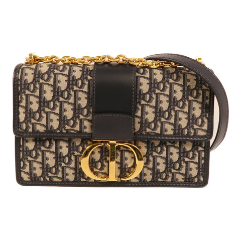 Dior 帆布30 Montaigne鏈帶肩背袋