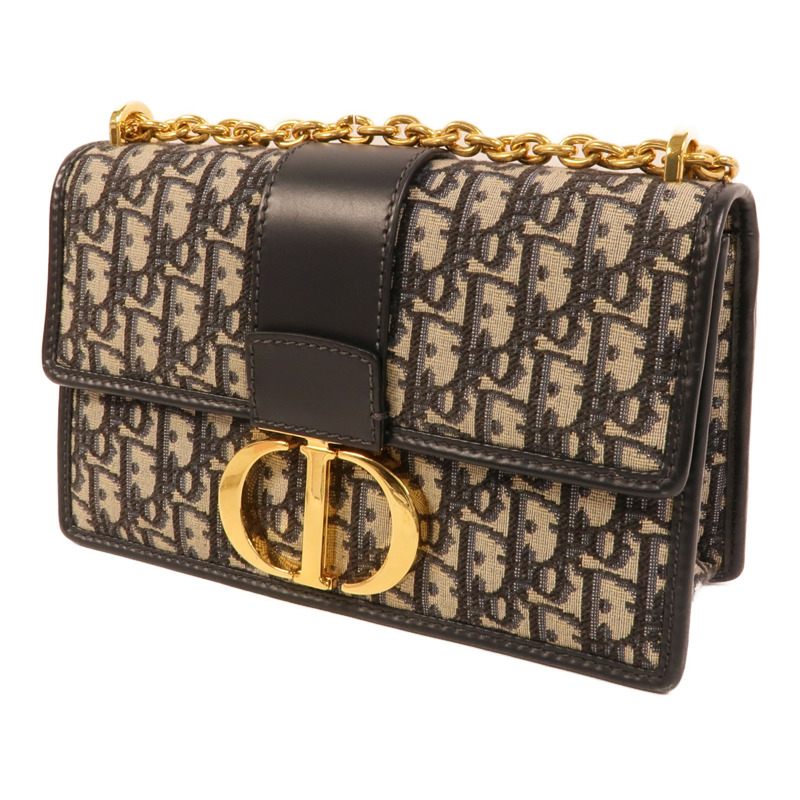 Dior 帆布30 Montaigne鏈帶肩背袋-2