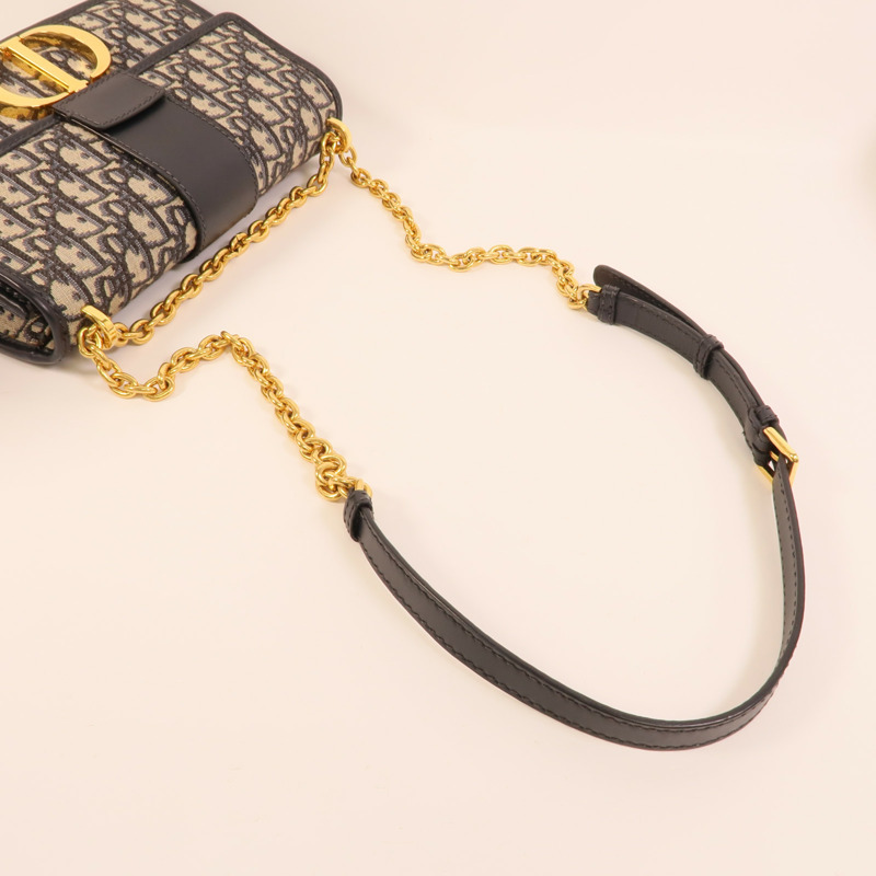 Dior 帆布30 Montaigne鏈帶肩背袋-5