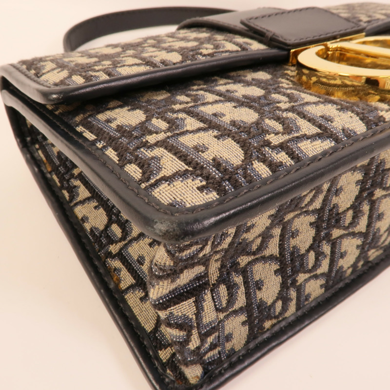 Dior 帆布30 Montaigne鏈帶肩背袋-10