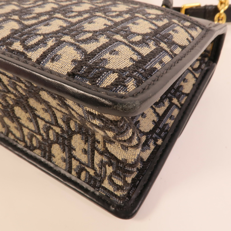 Dior 帆布30 Montaigne鏈帶肩背袋-11