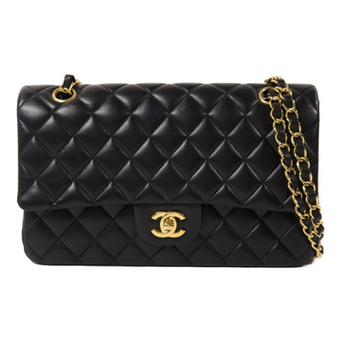 CHANEL 羊皮皮革Classic 25鏈帶肩背袋