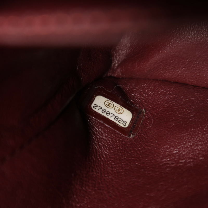 CHANEL 羊皮皮革Classic 25鏈帶肩背袋-7